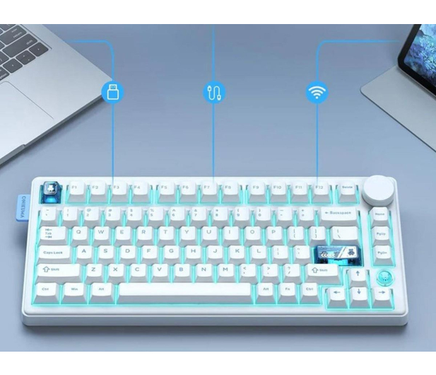 Onikuma MT706 biała qwerty - 1513708 - zdjęcie 3